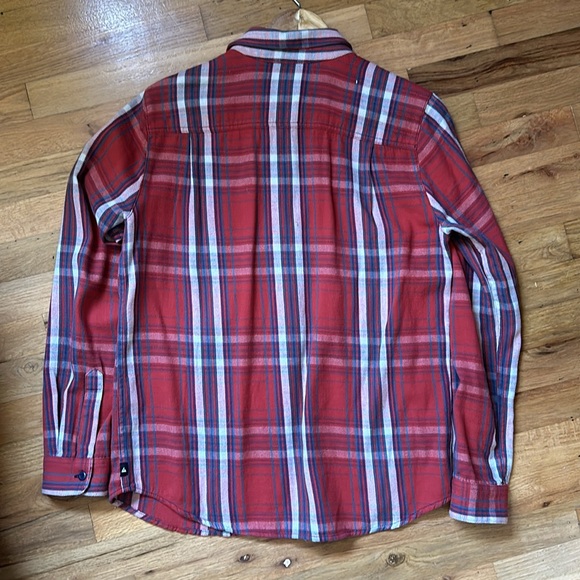 AMERICAN GIANT women’s Large Vintage Flannel button down - Picture 3 of 4
